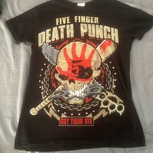 **edited for @norajones777** Five Finger Death Punch Concert TShirt